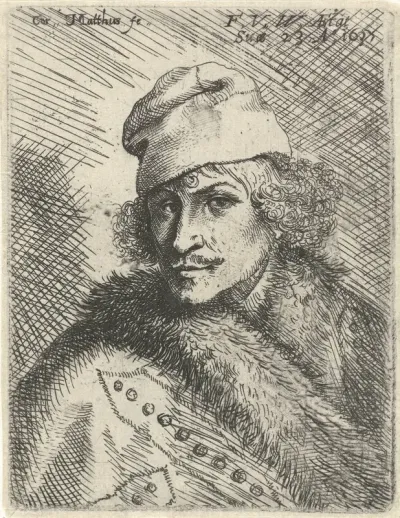 Portret van Frans van den Wijngaerde