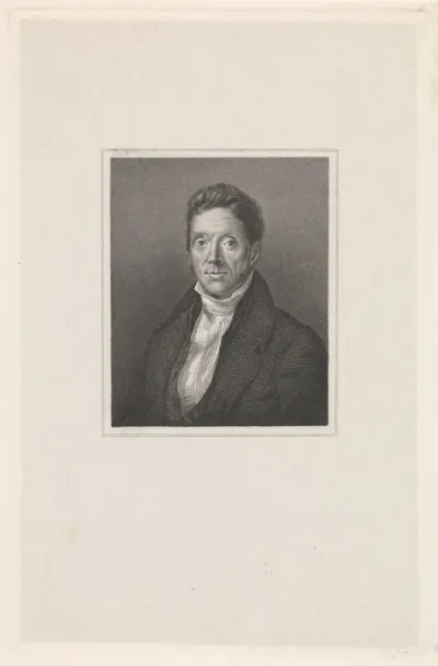 Portret van Frans van der Breggen Cornzn.