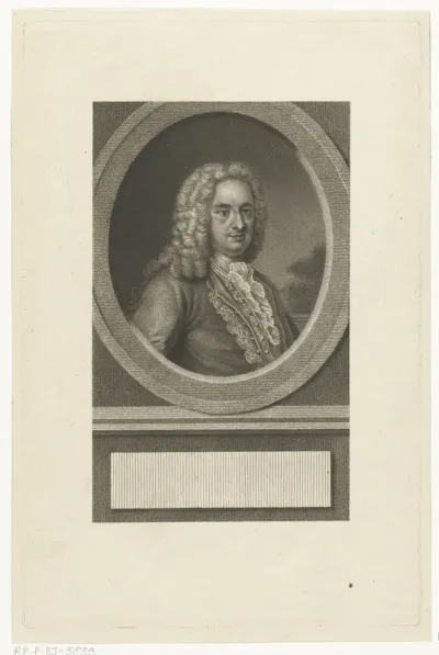 Portret van Frans van der Meer Nederlands ambassadeur in Spanje