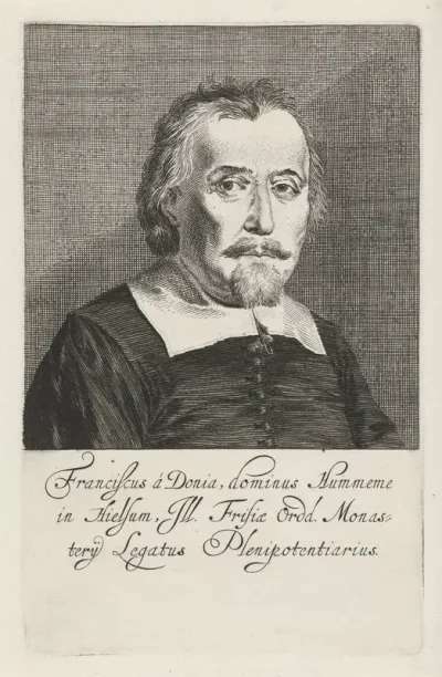 Portret van Frans van Donia