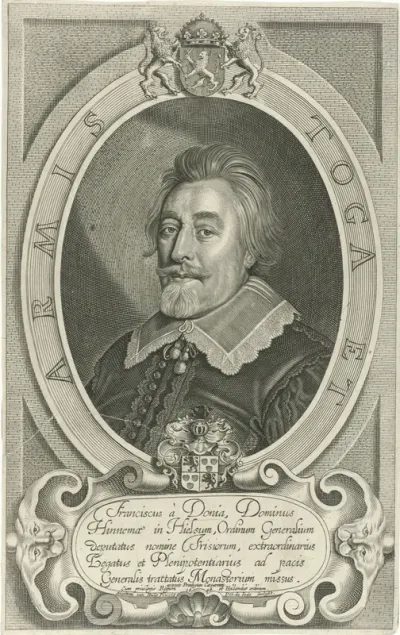 Portret van Frans van Donia