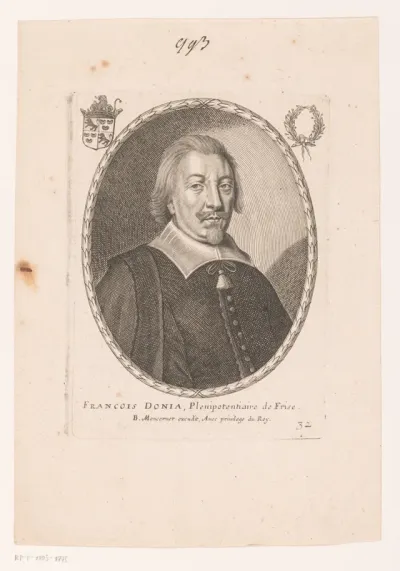 Portret van Frans van Donia