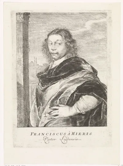 Portret van Frans van Mieris (I)