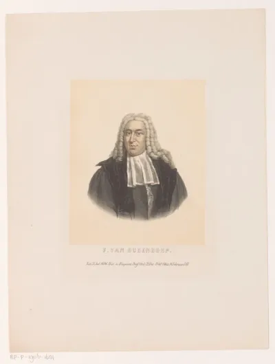 Portret van Frans van Oudendorp