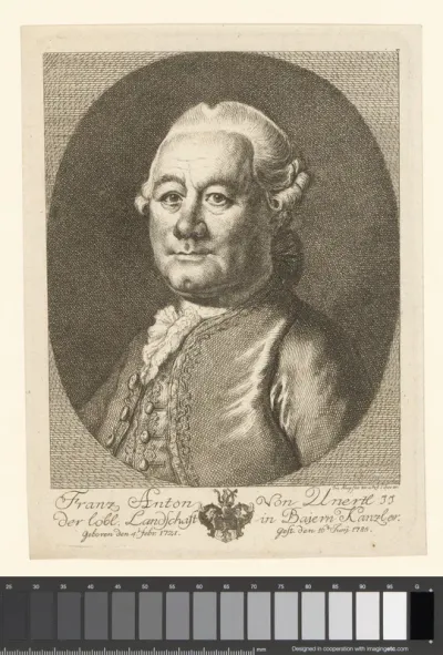 Portret van Franz Anton von Unertl