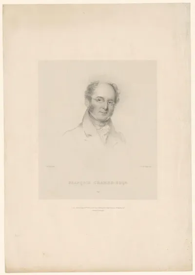 Portret van Franz Cramer