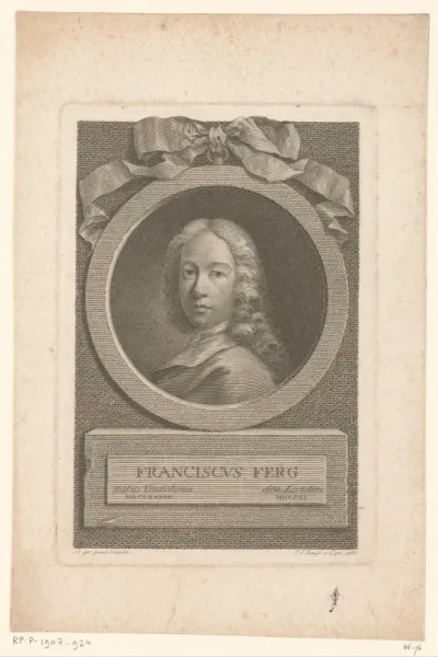 Portret van Franz de Paula Ferg