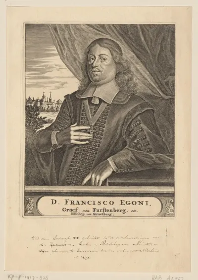 Portret van Franz Egon von Fürstenberg-Heiligenberg
