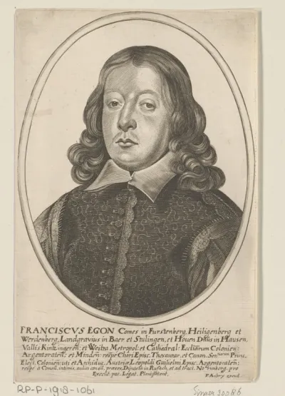 Portret van Franz Egon von Fürstenberg-Heiligenberg