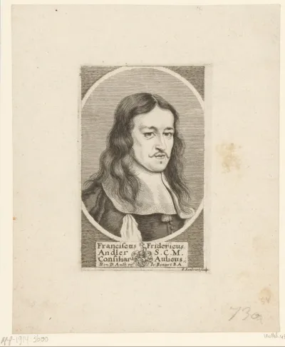 Portret van Franz Friedrich, Freiherr von Andlern