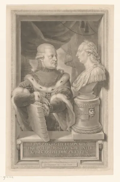 Portret van Franz Georg, Ritter von Kees