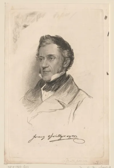 Portret van Franz Grillparzer