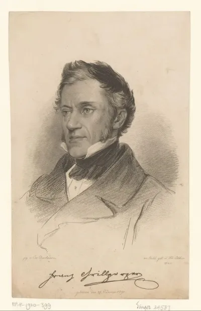 Portret van Franz Grillparzer