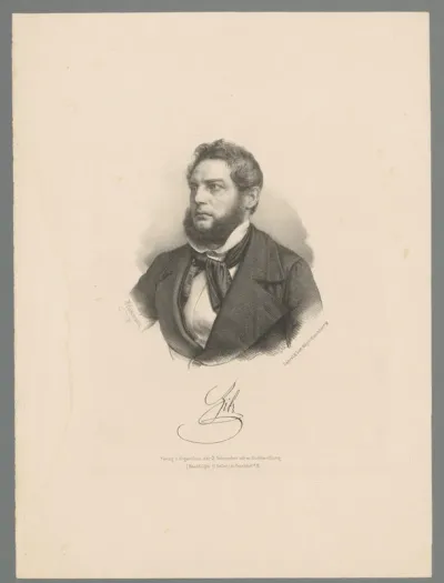 Portret van Franz Heinrich Zitz
