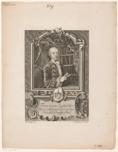 Portret van Franz Ignaz Rothfischer