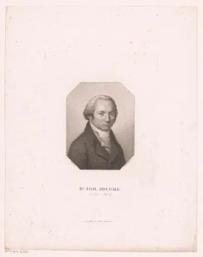 Portret van Franz Joseph Gall
