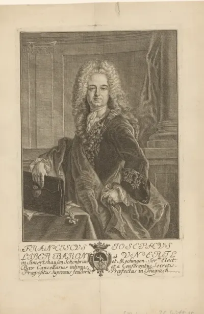 Portret van Franz Joseph Unertl