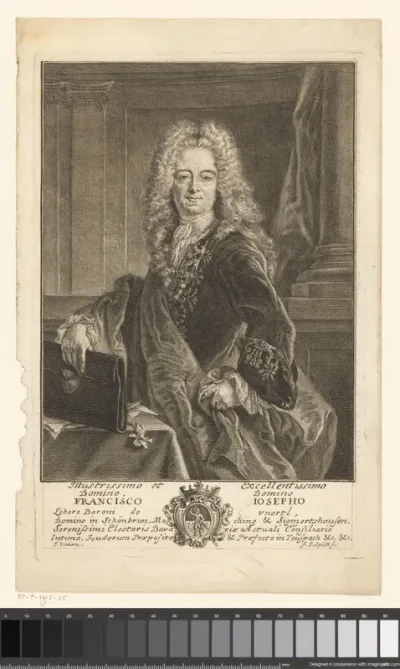 Portret van Franz Joseph Unertl