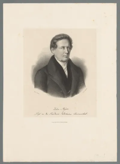 Portret van Franz Julius Ferdinand Meyen