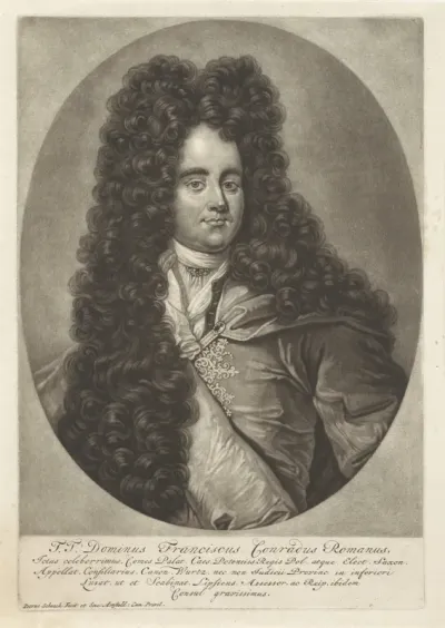 Portret van Franz Konrad Romanus