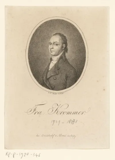 Portret van Franz Krommer