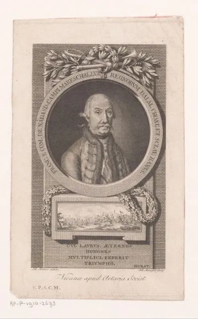 Portret van Franz Leopold von Nádasdy