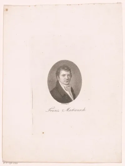 Portret van Franz Mattausch