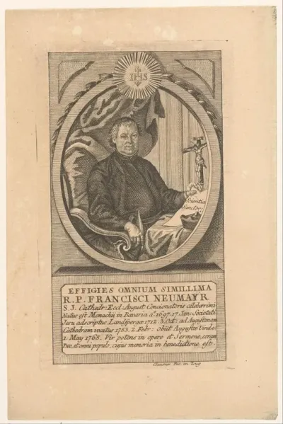Portret van Franz Neumayr