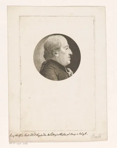 Portret van Franz Oberthür