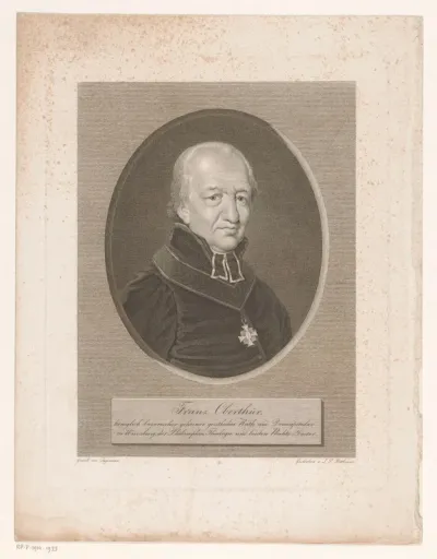 Portret van Franz Oberthür