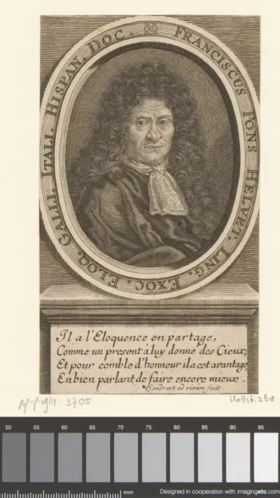 Portret van Franz Pons