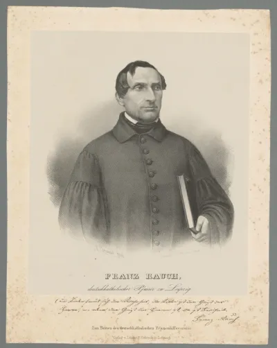 Portret van Franz Rauch