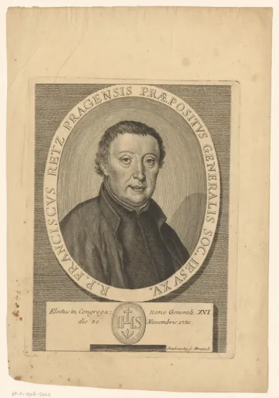 Portret van Franz Retz