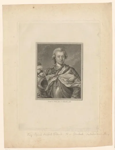 Portret van Franz Sigismund Lehrbach