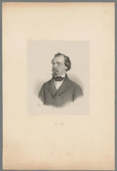 Portret van Franz Steger