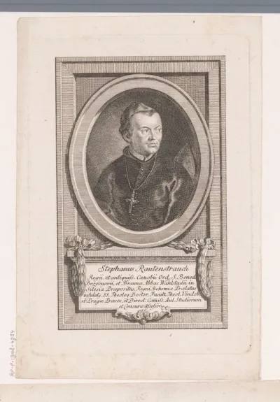 Portret van Franz Stephan Rautenstrauch