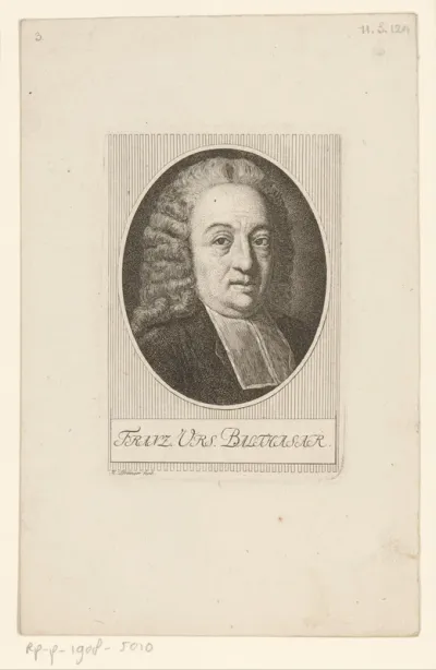 Portret van Franz Urs von Balthasar