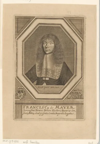 Portret van Franz von Mayer