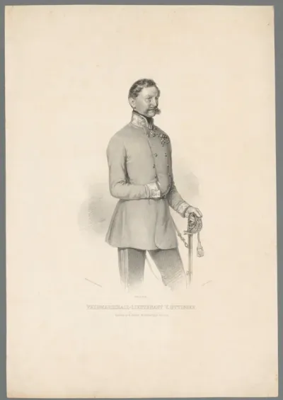 Portret van Franz von Ottinger