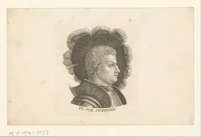 Portret van Franz von Sickingen