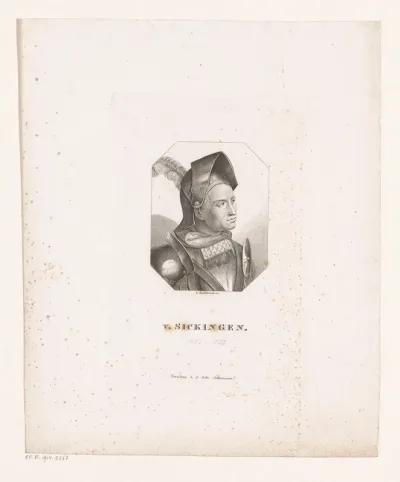 Portret van Franz von Sickingen