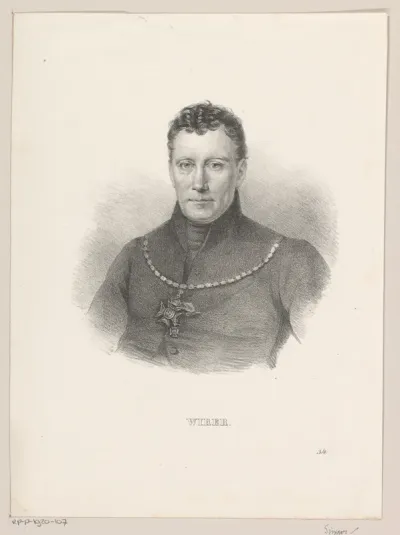 Portret van Franz von Wirer
