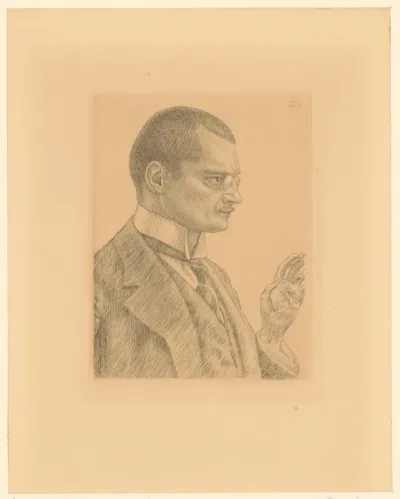 Portret van Franz Wilhelm Koenigs