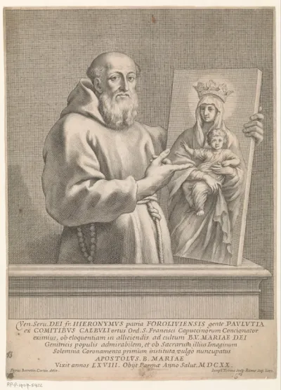 Portret van frater Hieronymus Foroliviensis