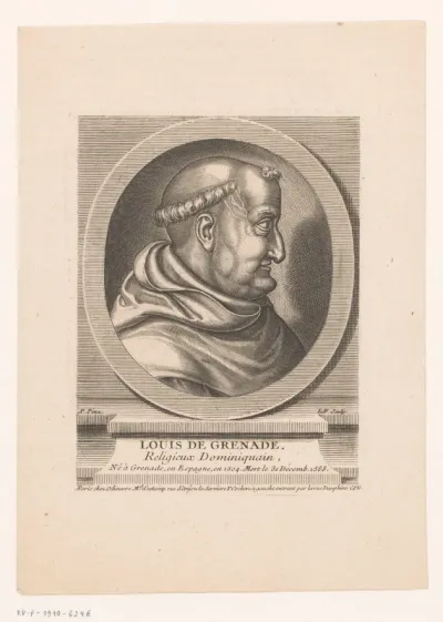 Portret van Fray Luis de Granada