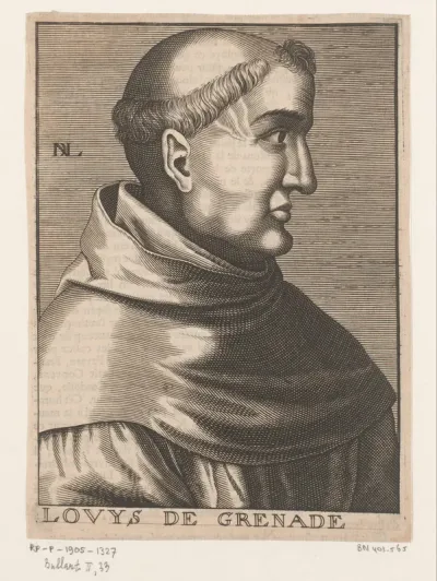 Portret van Fray Luis de Granada