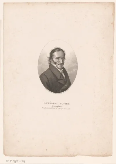 Portret van Frédéric Cuvier