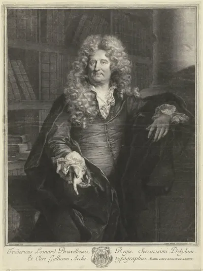 Portret van Frédéric Leonard
