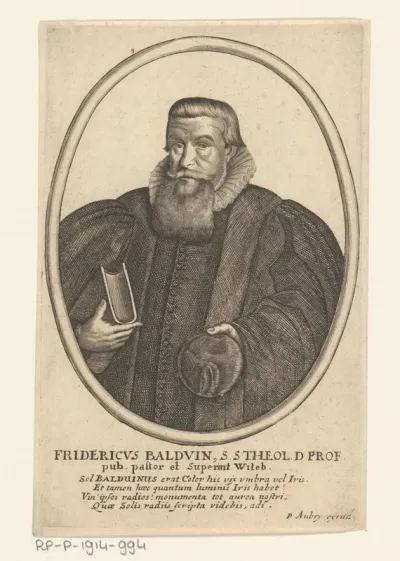 Portret van Fredericus Balduinus