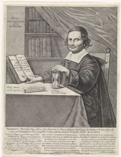 Portret van Fredericus Swetgius